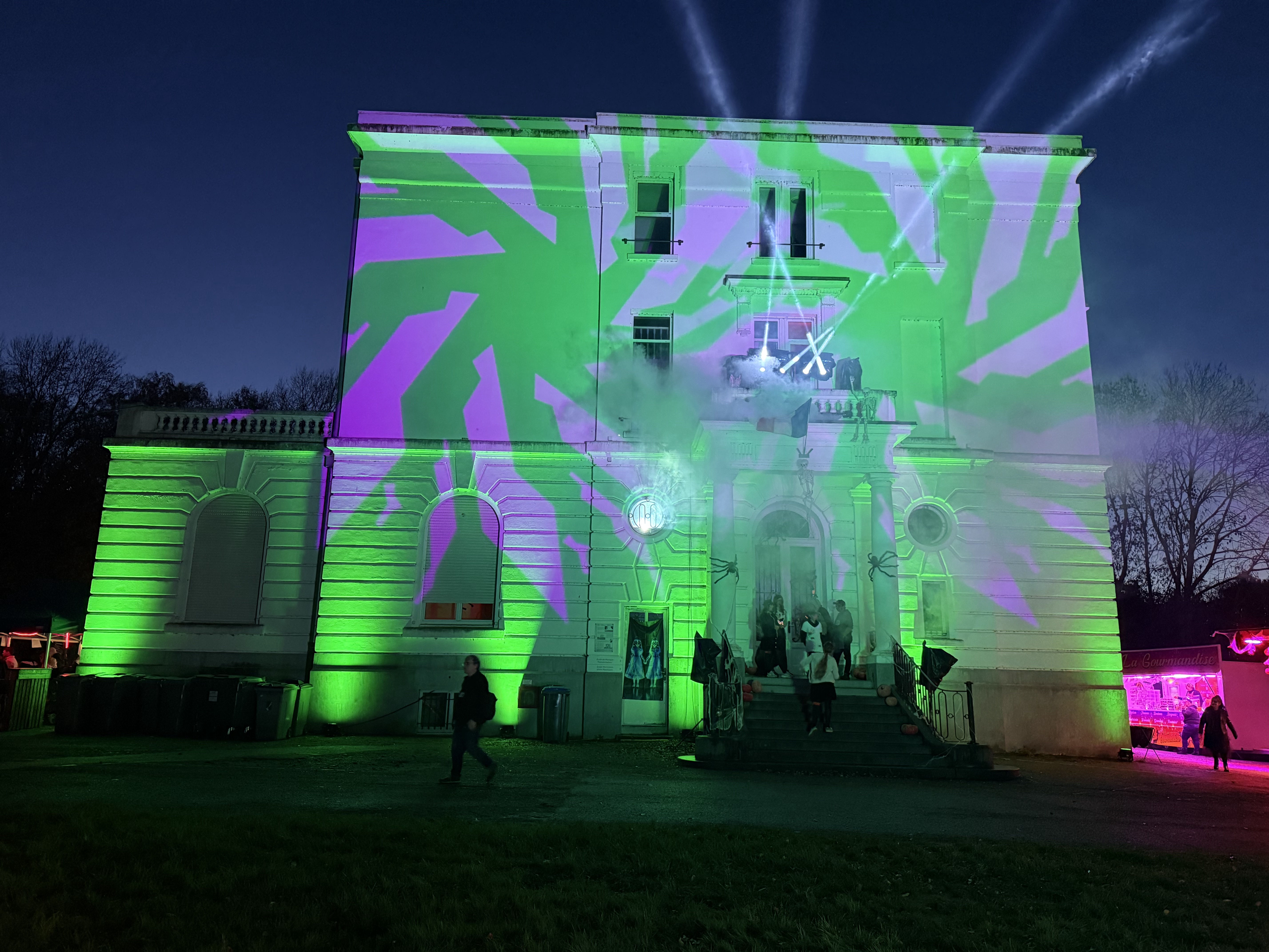 Eclairage mapping monument
