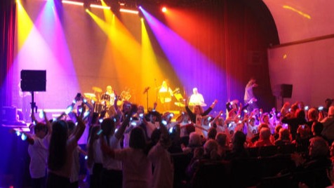 Sonorisation et éclairage d'un concert dans les hauts de france