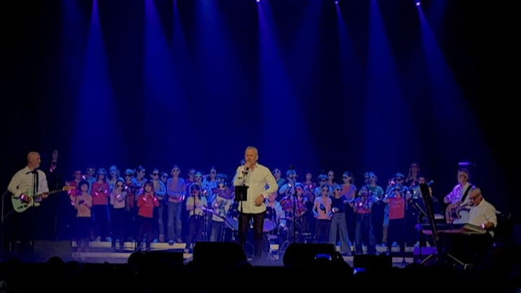 Sonorisation Concert spectacle avec chorale de 40 enfants Hauts de France